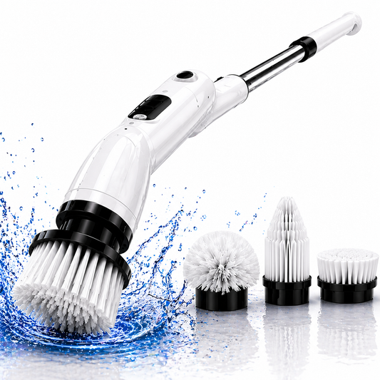9-In-1 Electric Cleaning Brush Electric Spin Cleaning Scrubber Electric Cleaning Tools Parlour Kitchen Bathroom Cleaning Gadgets